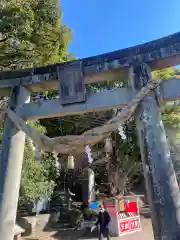 大原八幡宮の鳥居