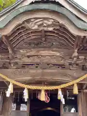 溝口竃門神社の本殿