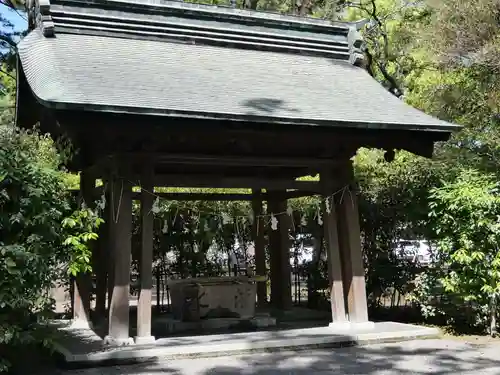 浜松八幡宮の手水