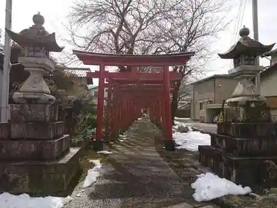 松島稲荷神社の鳥居