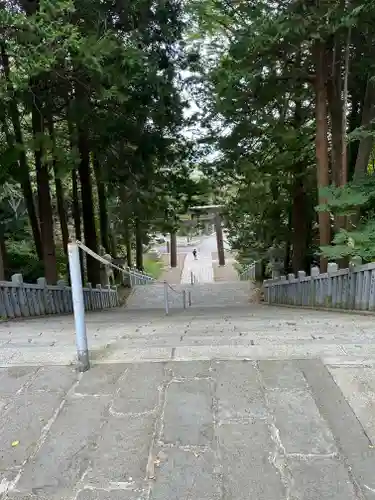 函館八幡宮の景色