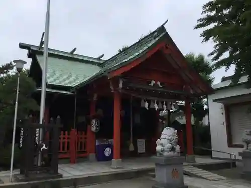 葛飾氷川神社の本殿・本堂