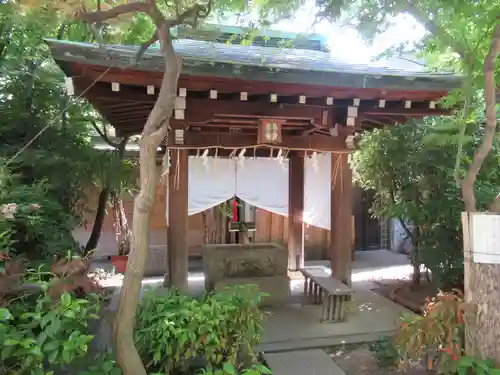 堀越神社の手水