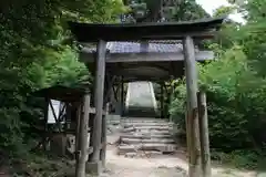 雨宮龍神社の鳥居