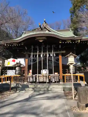 鎮守氷川神社の本殿