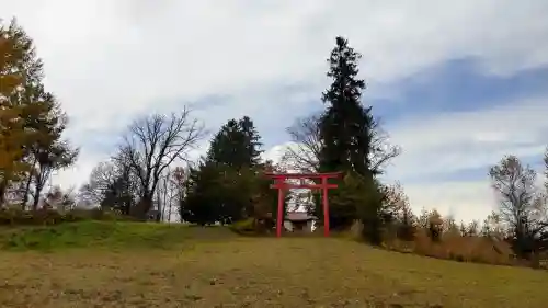 美馬牛神社の鳥居