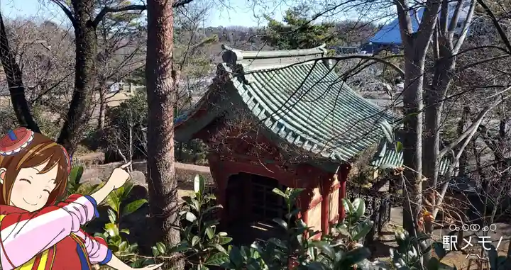 狭山山不動寺の山門・神門