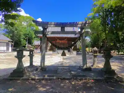 針曽根八幡社の鳥居