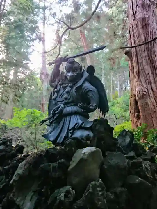 最乗寺(道了尊)の狛犬