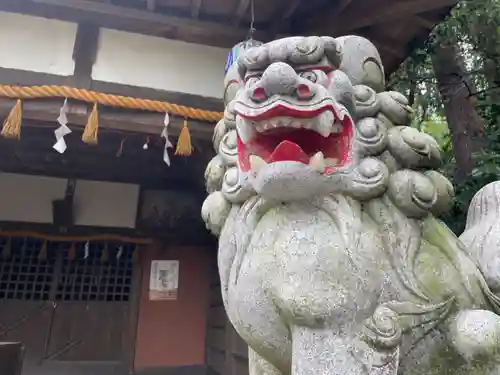 十二天神社の狛犬