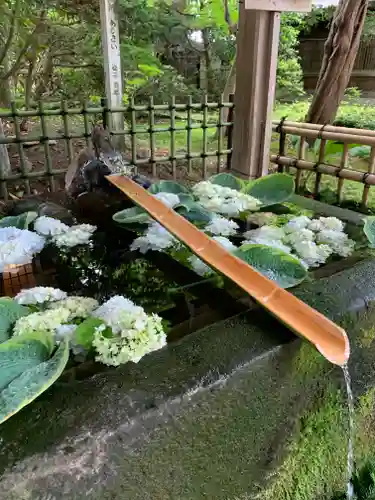 伊佐須美神社の手水