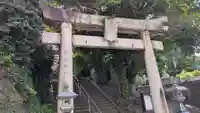 大浦諏訪神社の鳥居