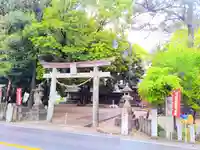 稲荷社(北明治稲荷社)の鳥居