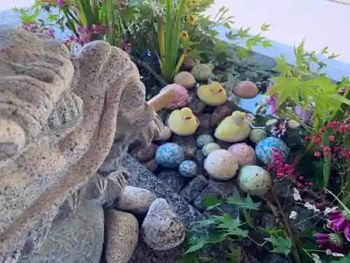 滑川神社 - 仕事と子どもの守り神の手水舎
