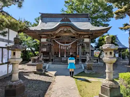 四本松神社の本殿