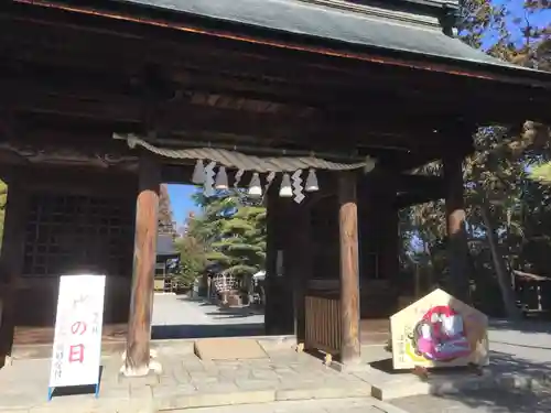 甲斐國一宮 浅間神社の山門