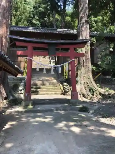 小幡八幡宮の鳥居