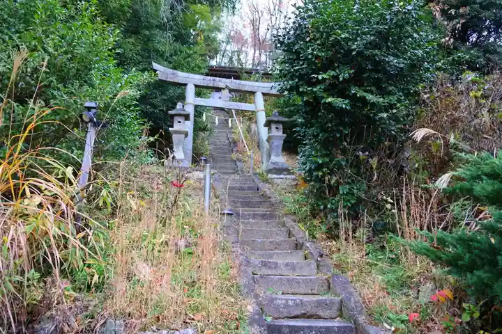 大六天麻王神社の鳥居