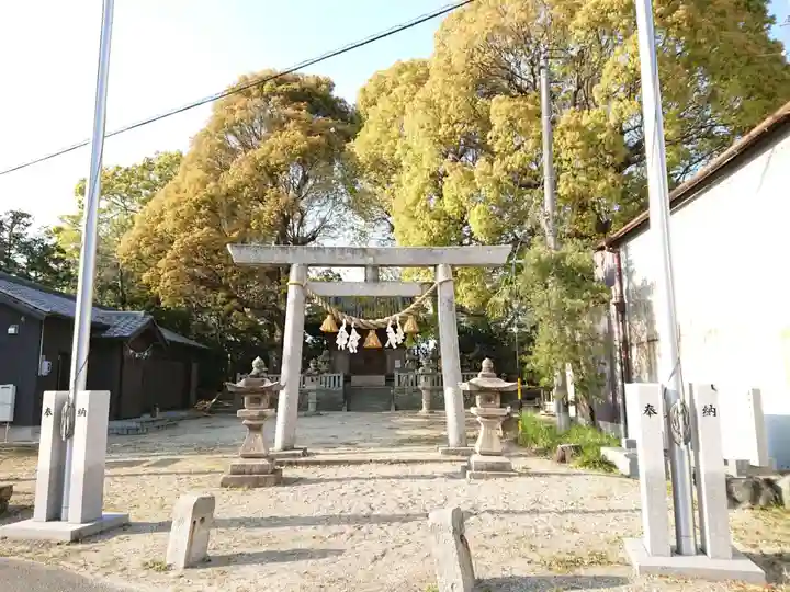 八幡宮(渡八幡宮)の鳥居