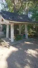 萱津神社の手水