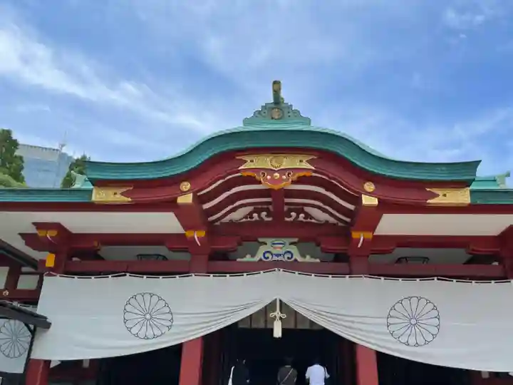 日枝神社の本殿・本堂