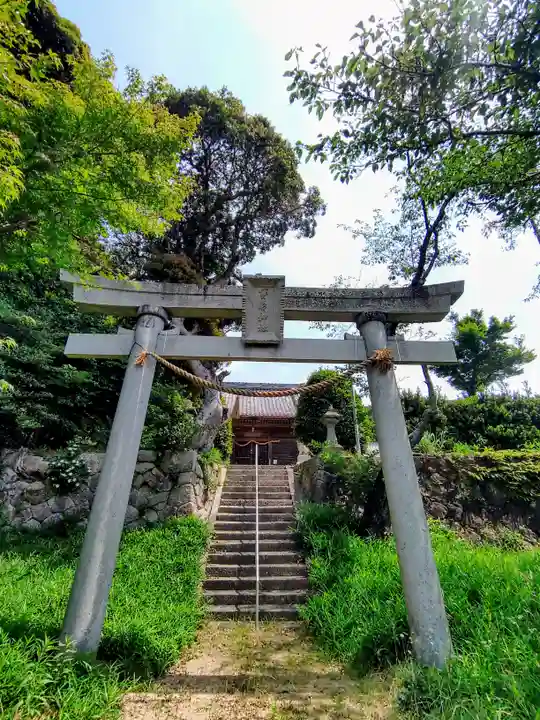 宝喜神社の鳥居