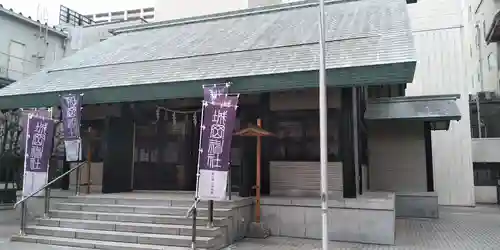 城岡神社の本殿・本堂