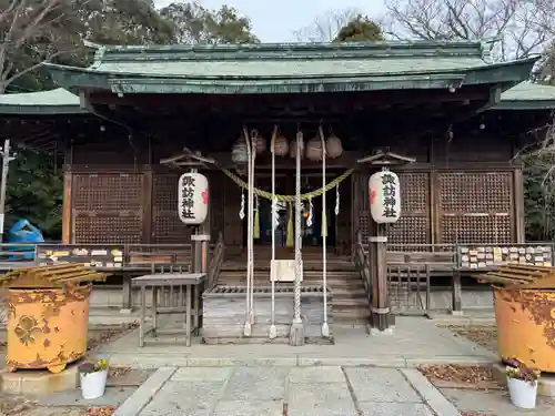小名浜諏訪神社 ～海の鎮守様～の本殿・本堂