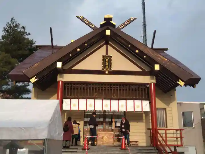 新川皇大神社の初詣