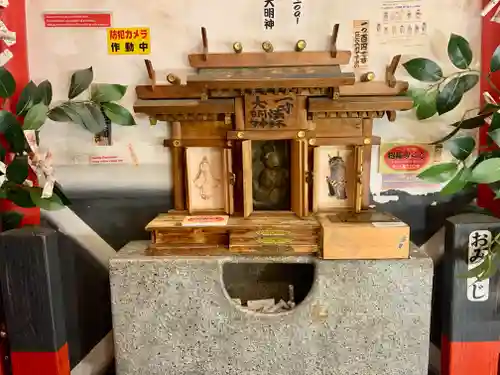 一寸法師大明神の本殿・本堂