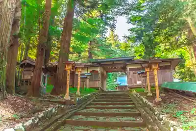 熊野神社の山門・神門