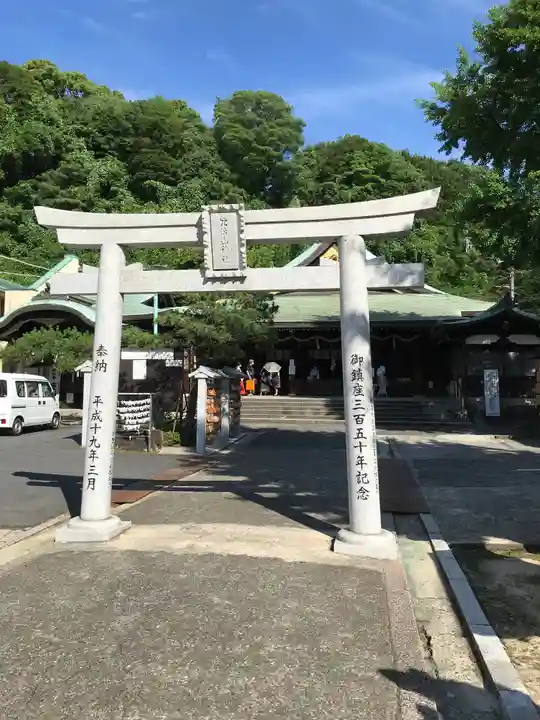 比治山神社の鳥居