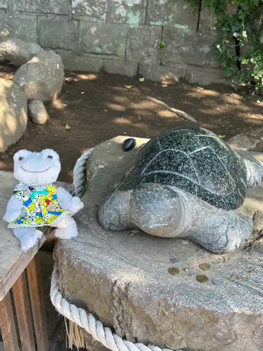 酒列磯前神社の狛犬