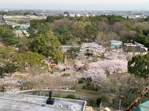 日岡神社の景色