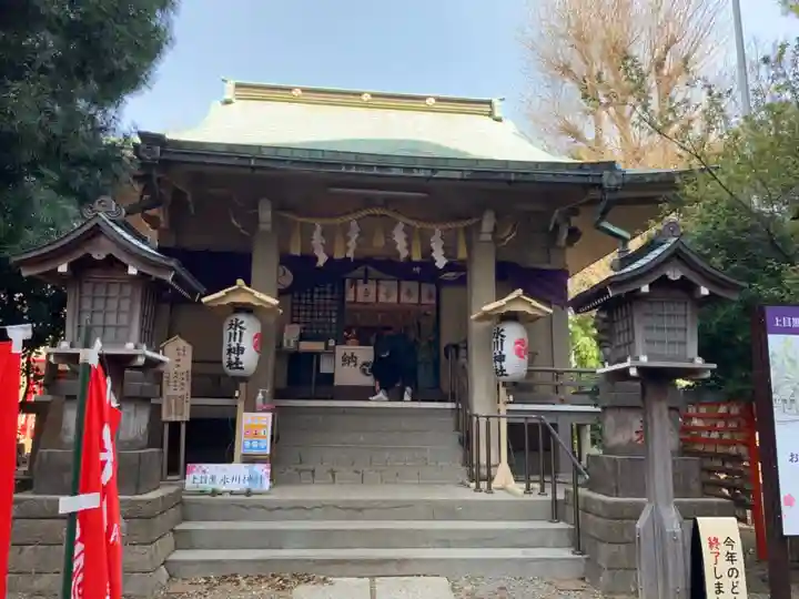 上目黒氷川神社の本殿・本堂