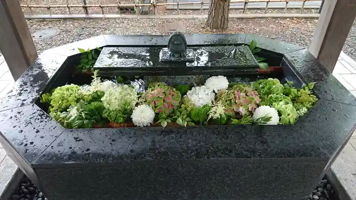 新琴似神社の手水舎