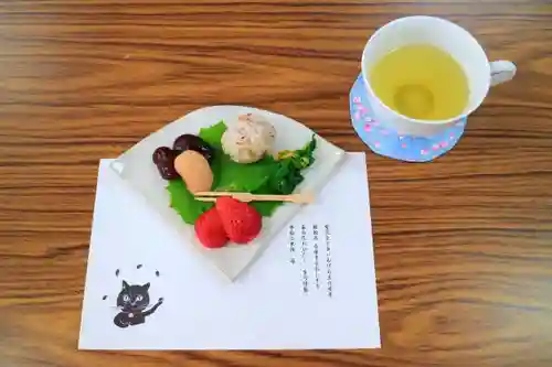 弥生神社の食事