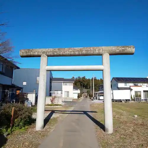 沼鉾神社の鳥居