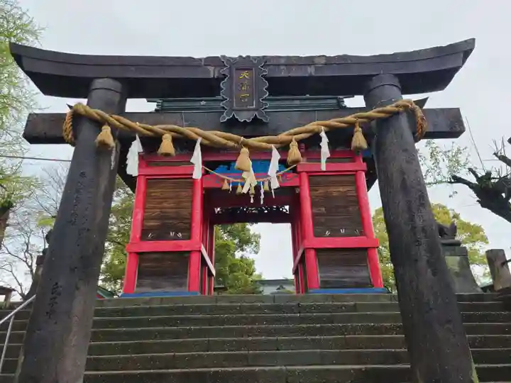 駛馬天満宮の鳥居