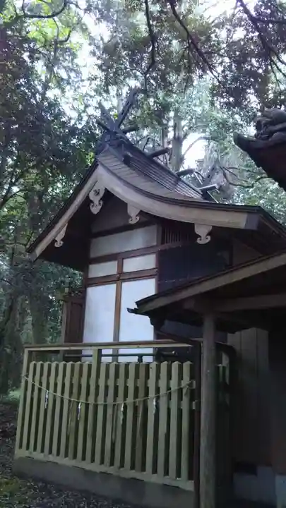 柏田神社の本殿・本堂
