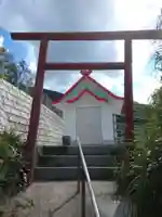 西古見金刀比羅神社の鳥居