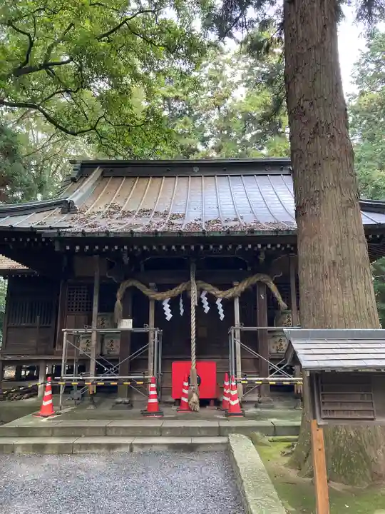 生品神社の本殿・本堂