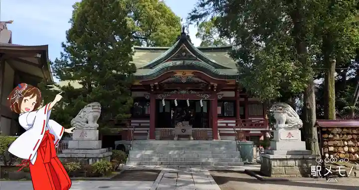 葛西神社の本殿・本堂