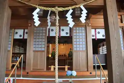 阿久津「田村神社」(郡山市阿久津町)旧社名:伊豆箱根三嶋三社の本殿・本堂