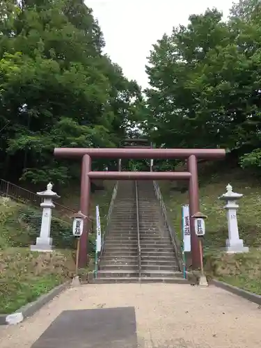 厚別神社の鳥居