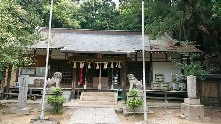 賣布神社の本殿・本堂