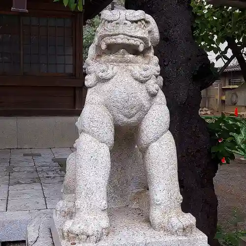 天祖神社の狛犬