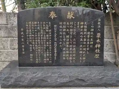 栗木神社(神奈川県)