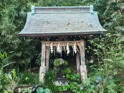 伊那下神社の手水舎