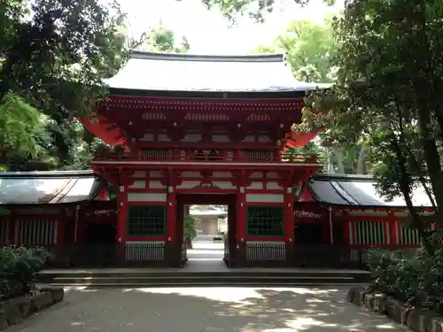 井草八幡宮の山門